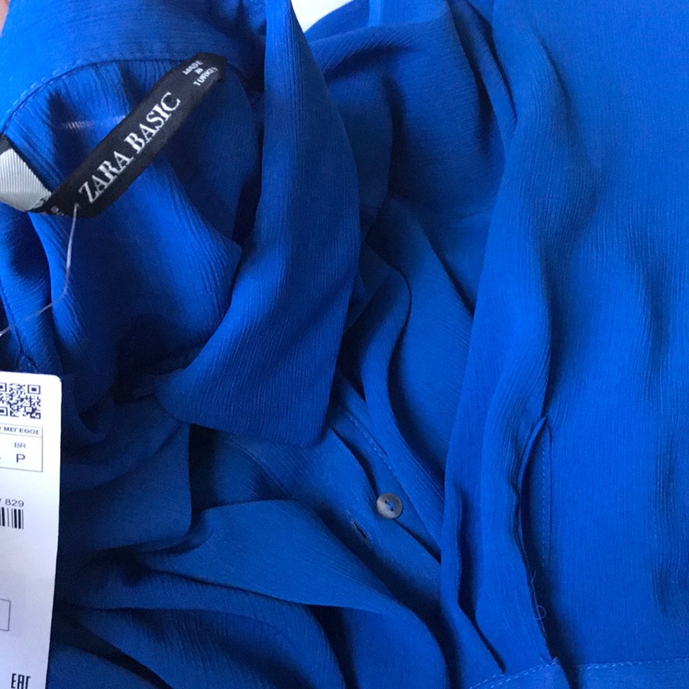 Zara | blouse with ruffles - Picture 5 of 6